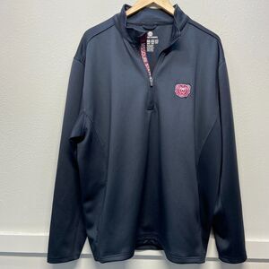 EUC LevelWear Missouri State Bears Pullover 1/4 Zip Sweater Jacket Men's XXL